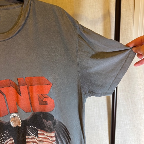 ANINE BING Vintage-Style Eagle Graphic Tee – Size S - Picture 5 of 10